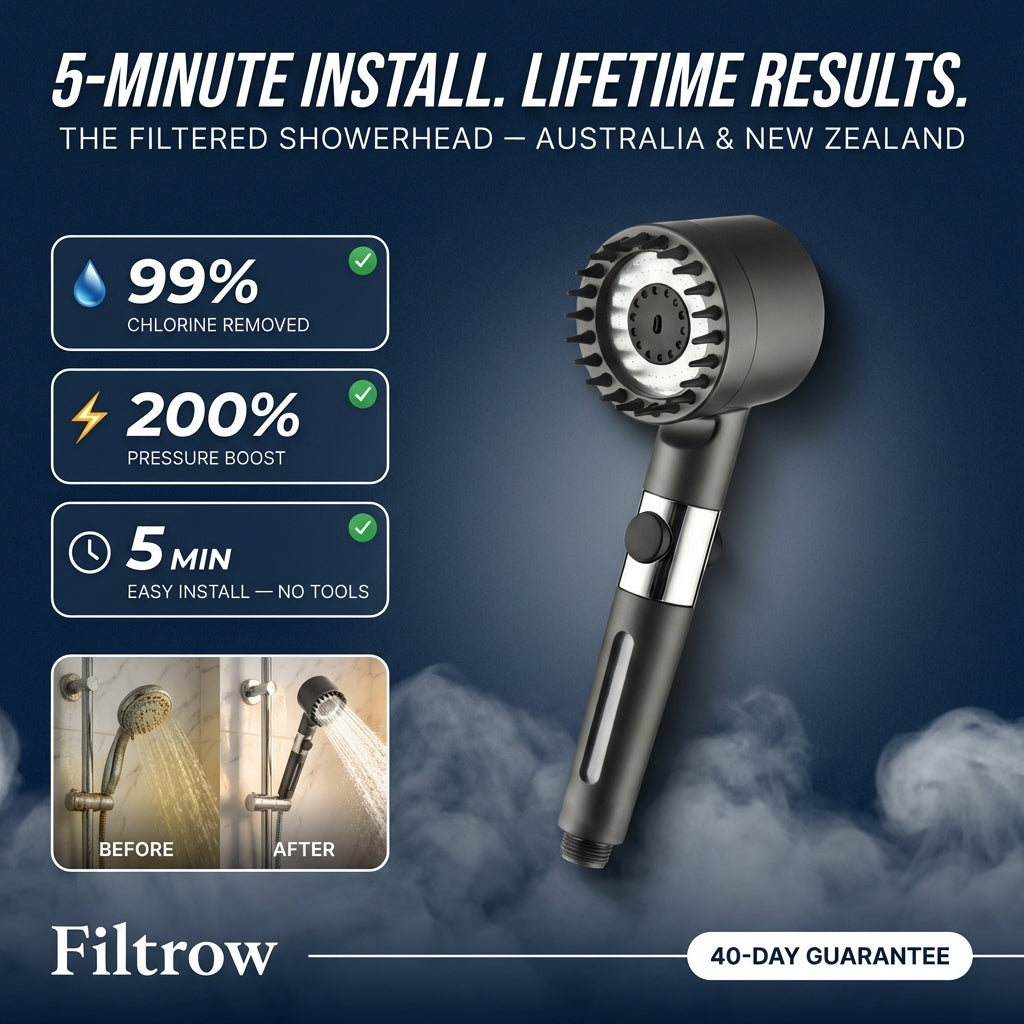 The Filtered Showerhead™ — Filtrow