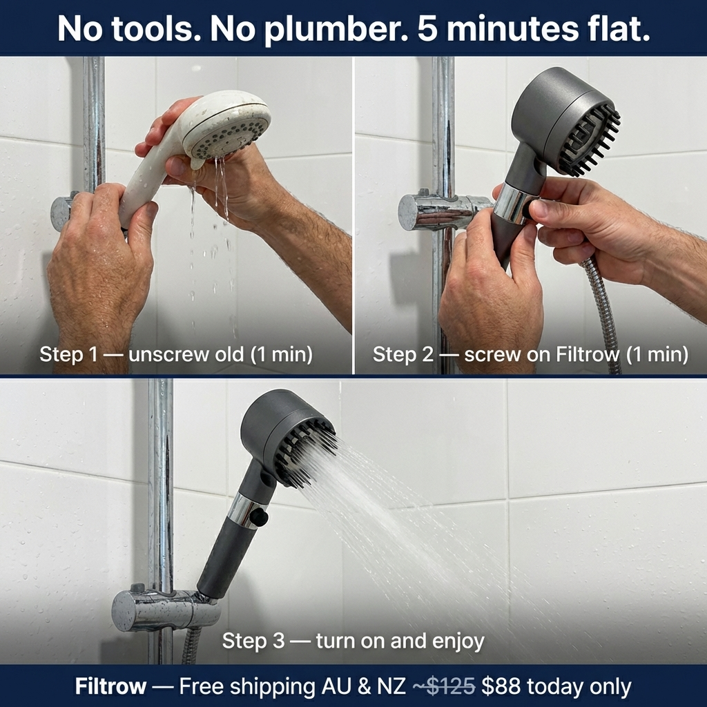 The Filtered Showerhead™ — Filtrow